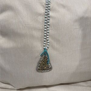 Christmas Leopard Print Pendant Necklace